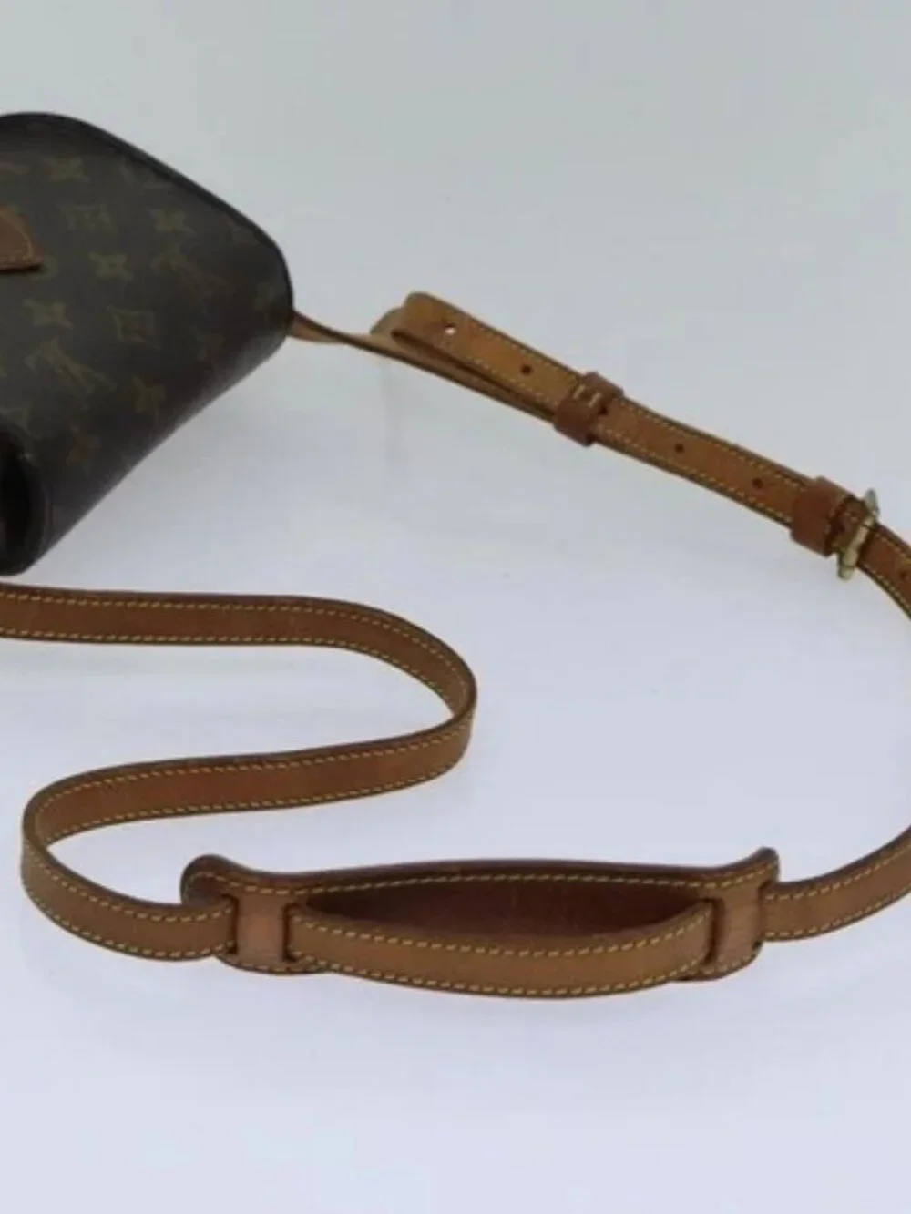 LOUIS VUITTON Monogram Saint Cloud PM Shoulder Bag M51244 LV Auth bs17627